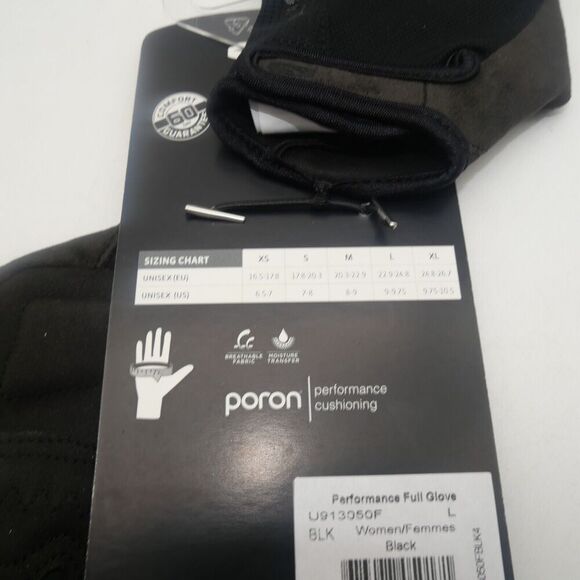 NEW Sugoi Performance Full Glove Women's Small Black Cycling - Picture 5 of 6